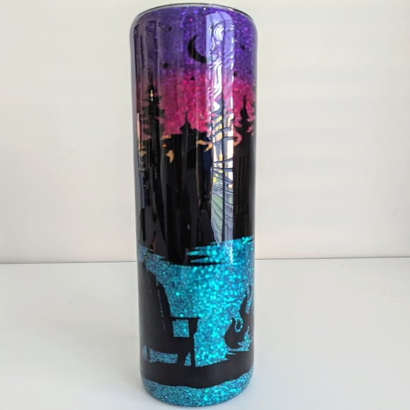 NEW Personalized MICHELLE 30 oz. Tumbler Custom Northern Lights Aurora Borealis - Picture 9 of 16